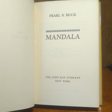 Load image into Gallery viewer, Mandala Pearl S Buck Vintage Hardcover Novel Of India 1970 Book John Day Company
