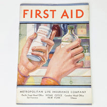 Load image into Gallery viewer, MetLife Insurance Vintage Advertising First Aid Product Instructions Guide 1940
