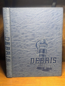 Vintage Debris Purdue University College Yearbook 1945 1946 1947 1949 Indiana