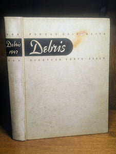 Vintage Debris Purdue University College Yearbook 1945 1946 1947 1949 Indiana