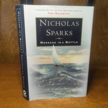 Load image into Gallery viewer, Message in a Bottle by Nicholas Sparks SIGNED Book First 1st Edition Hardcover
