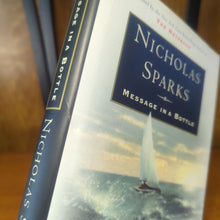 Load image into Gallery viewer, Message in a Bottle by Nicholas Sparks SIGNED Book First 1st Edition Hardcover
