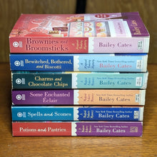 Load image into Gallery viewer, Brownies And Broomstick Magical Bakery Mystery Series 1 2 3 4 6 7 8 Bailey Cates
