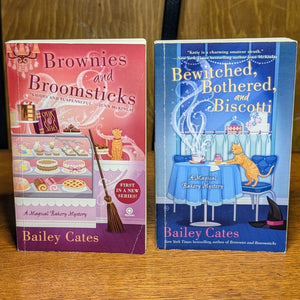 Brownies And Broomstick Magical Bakery Mystery Series 1 2 3 4 6 7 8 Bailey Cates