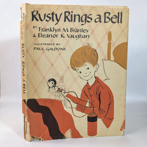 Rusty Rings A Bell Vintage Childrens Weekly Reader Book Paul Galdone 1st Edition