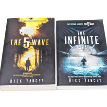 Load image into Gallery viewer, The 5th Fifth Wave Series Books 1 2 Infinite Sea By Rick Yancey YA Lot PB
