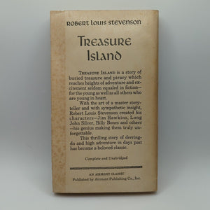 Treasure Island By R.L Robert Louis Stevenson Vintage Paperback Airmont Classic