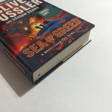 Load image into Gallery viewer, Sea of Greed by Clive Cussler SIGNED 1st First Edition Numa Files Hardcover Book
