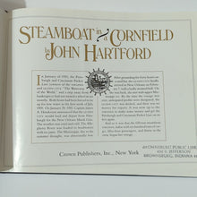 Load image into Gallery viewer, Steamboat in a Cornfield by John Hartford 1986 Hardcover First 1st Edition Book
