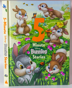 Five 5 Minute Disney Sleepy Bed Time Easter Bunnies Stories Kids Storybook Lot