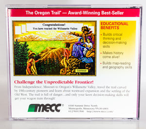 The Oregon Trail PC Mac History Video Game CD-Rom Windows 95 MECC Version 1.2