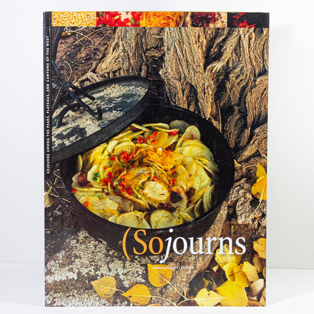Sojourns Journal 2008 Colorado Plateau Western West Food Cookbook Recipes Book